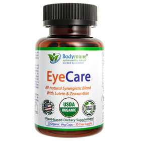 Bodymune Advanced EyeCare boîte vue avant avec logo et informations de produit