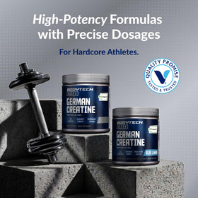 BodyTech Créatine Creapure 60 Portions avec d'autres compléments