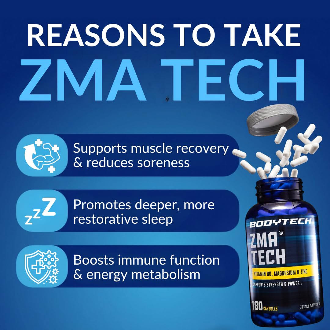 BodyTech ZMA Tech avec étiquette visible