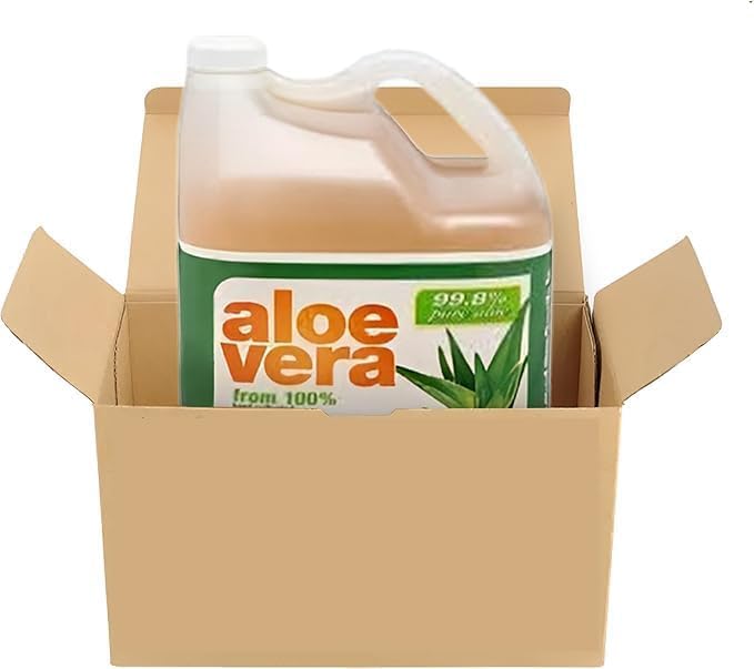 Boisson Aloe Vera Bio 128 fl oz, bouteille vue de face