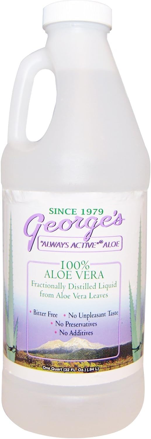 Boisson Aloe Vera ILIOS 100% pure, bouteille de 32 oz
