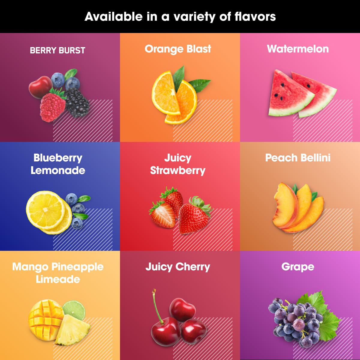 Boisson Amino Energy versée dans un verre avec des glaçons