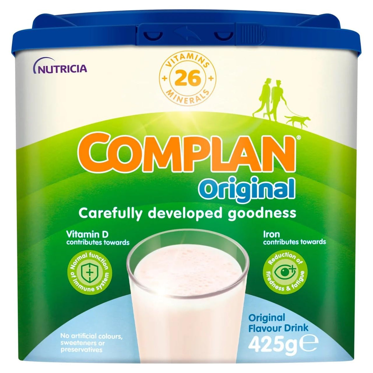Boisson nutritive Complan saveur originale 425g, emballage pratique