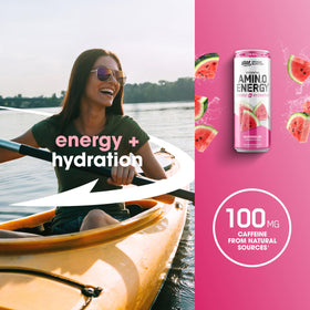 Boisson pétillante Optimum Nutrition avec électrolytes, vue latérale