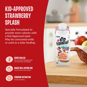 Boisson support Kid Essentials avec un goût de fraise