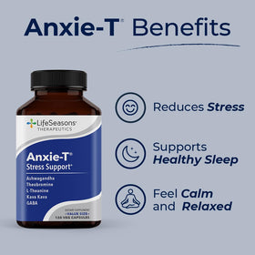 Boîte Anxie-T LifeSeasons avec capsules à l'intérieur