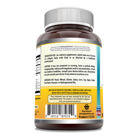 Boîte d'Amazing Nutrition Huile de Foie de Morue Norvégien 1250 Mg avec gélules