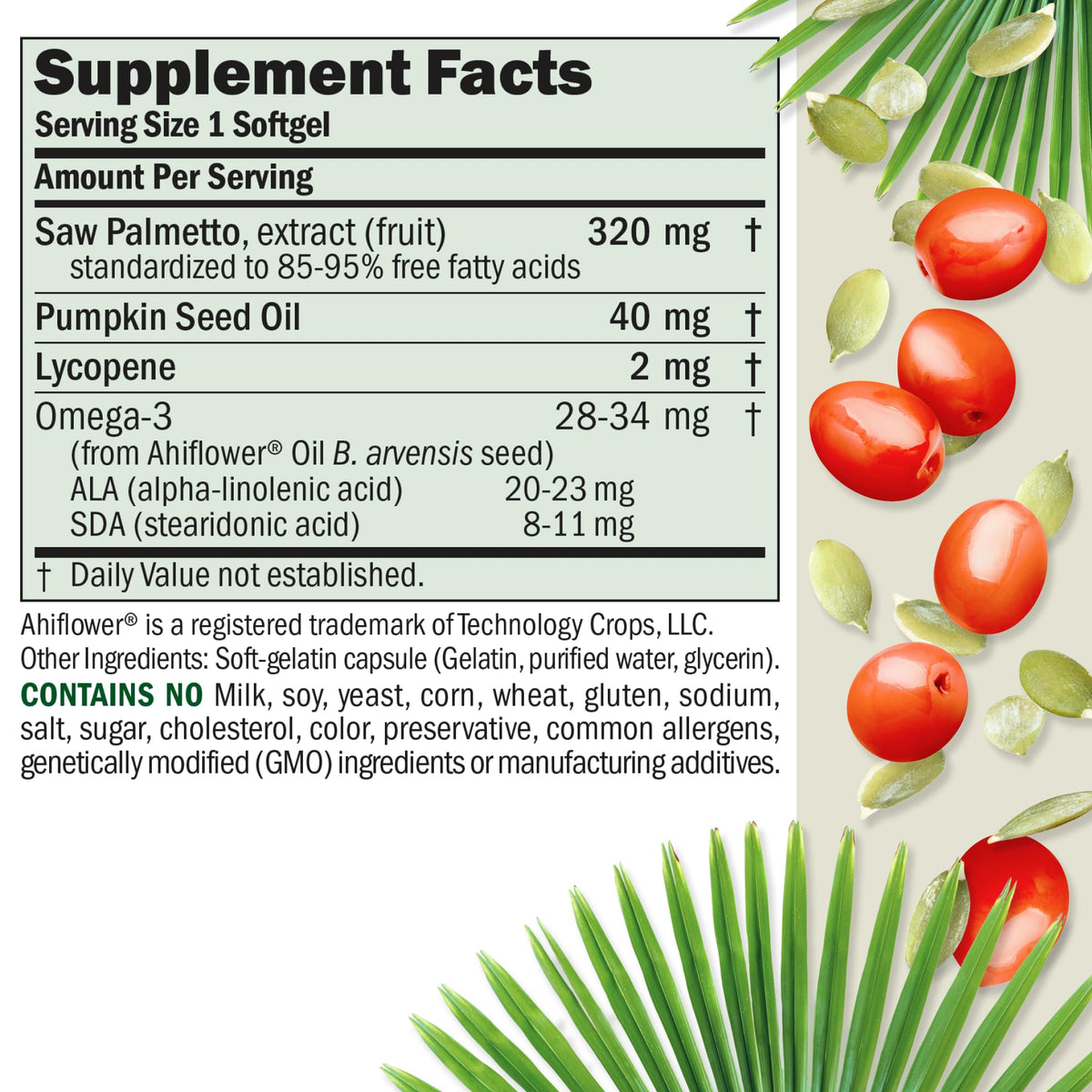 Boîte d'ANDREW LESSMAN Complément Saw Palmetto 30 gélules
