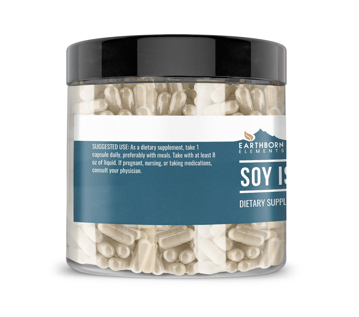 Boîte d'Earthborn Elements Isoflavones de Soja
