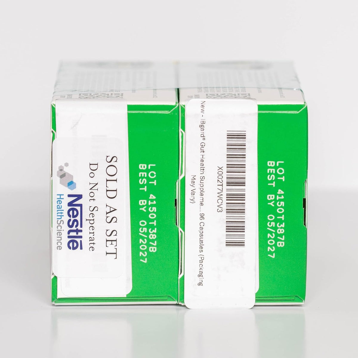 Boîte d'IBgard avec capsules d'huile de menthe