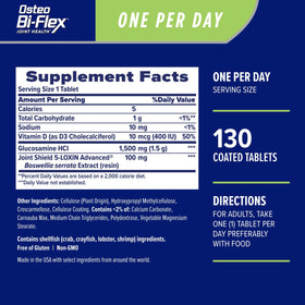 Boîte d'Osteo Bi-Flex One Per Day avec étiquette