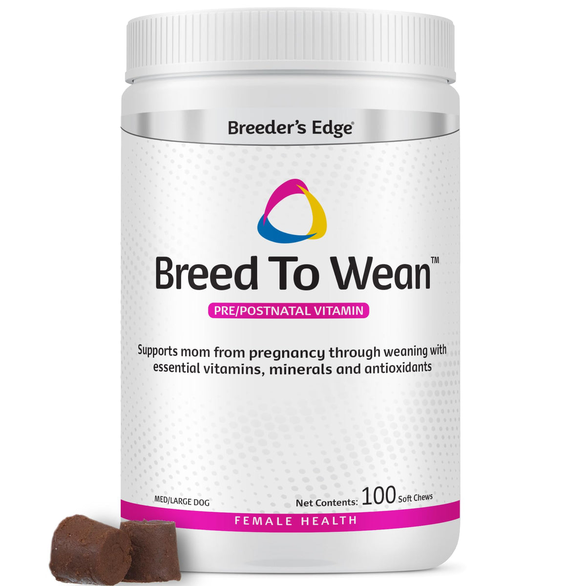 Boîte de 100 chews prénatals Revival Animal Health vue de face