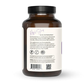 Boîte de 120 capsules de sommeil The Wellness Company, détails des ingrédients