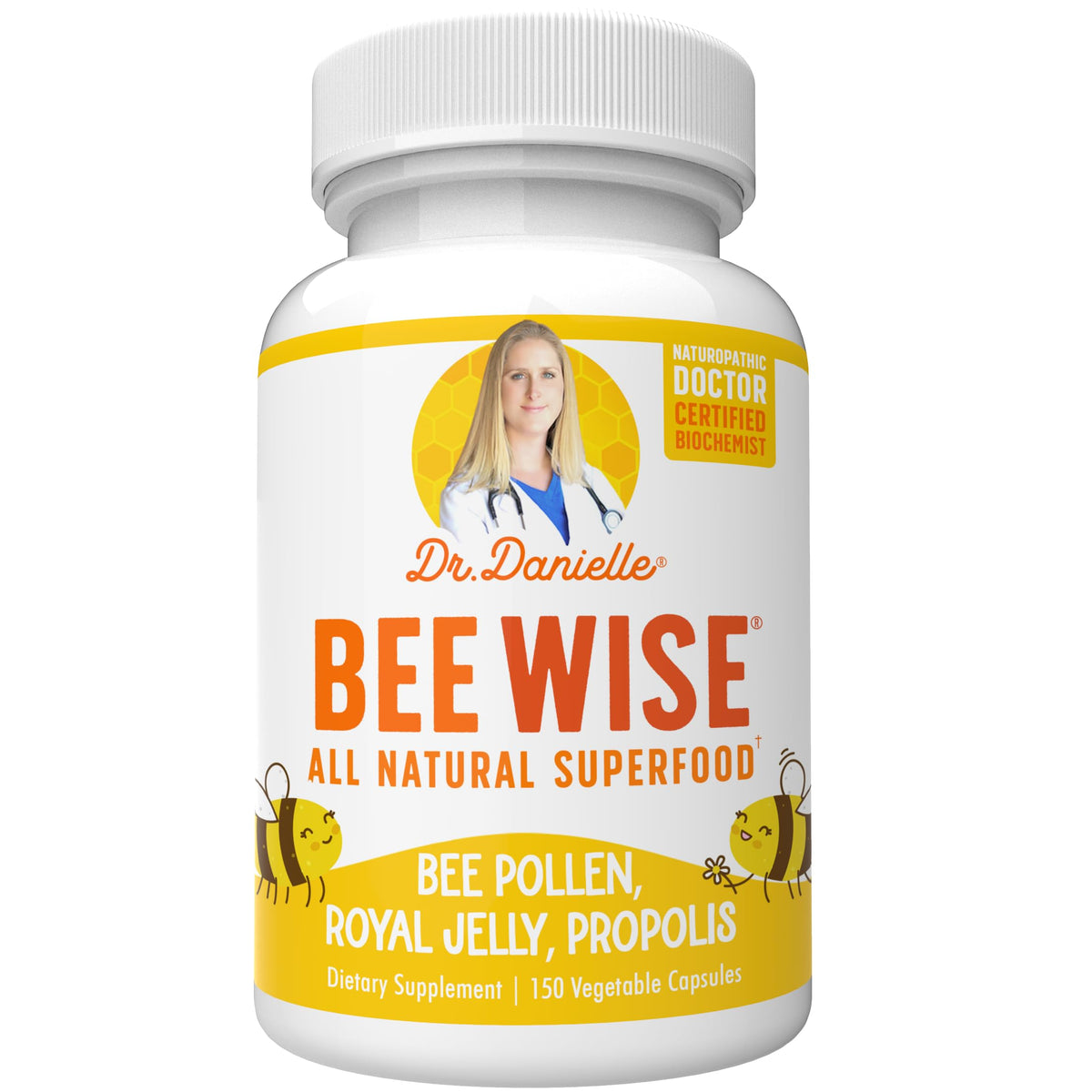 Boîte de 120 gélules de Pollen d'abeille Doctor Danielle
