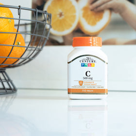 Boîte de 21st Century Comprimés de Vitamine C 500 mg