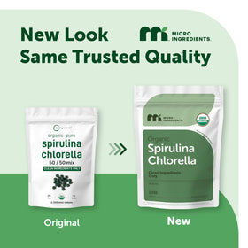Boîte de 2500 mini-tablettes de Spiruline et Chlorella de Micro Ingredients