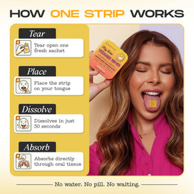 Boîte de 30 bandes orales HOLY STRIPS D3 K2