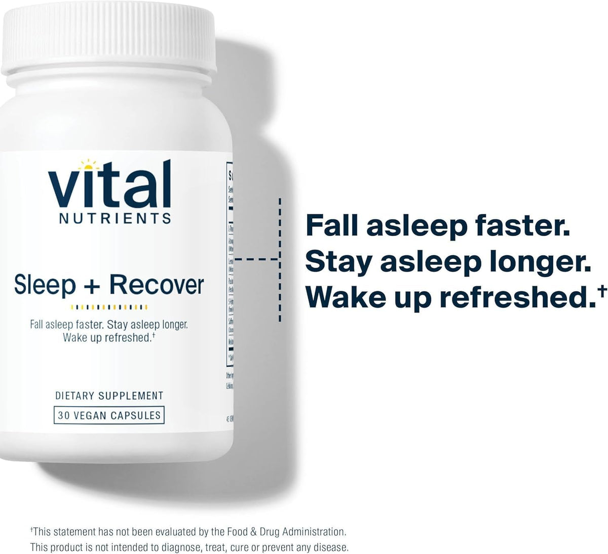 Boîte de 30 Capsules Sommeil + Récupération Vital Nutrients