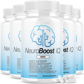 Boîte de 300 capsules IDEAL PERFORMANCE Neuro support IQ vue de face