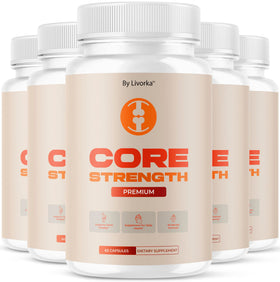 Boîte de 300 capsules LIVORKA Core Strength vue avant