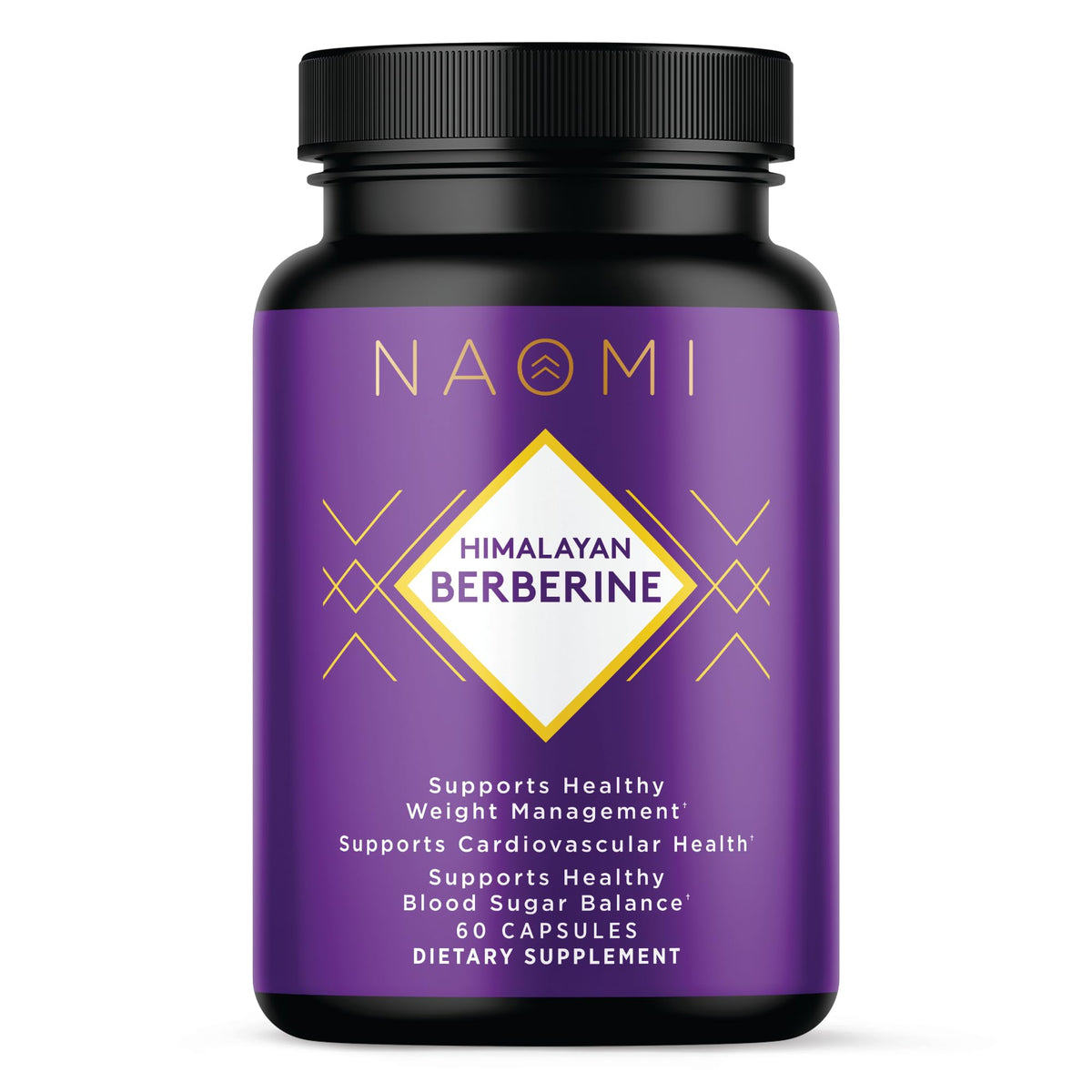 Boîte de 60 capsules de berbérine NAOMI vue de face