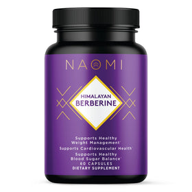 Boîte de 60 capsules de berbérine NAOMI vue de face