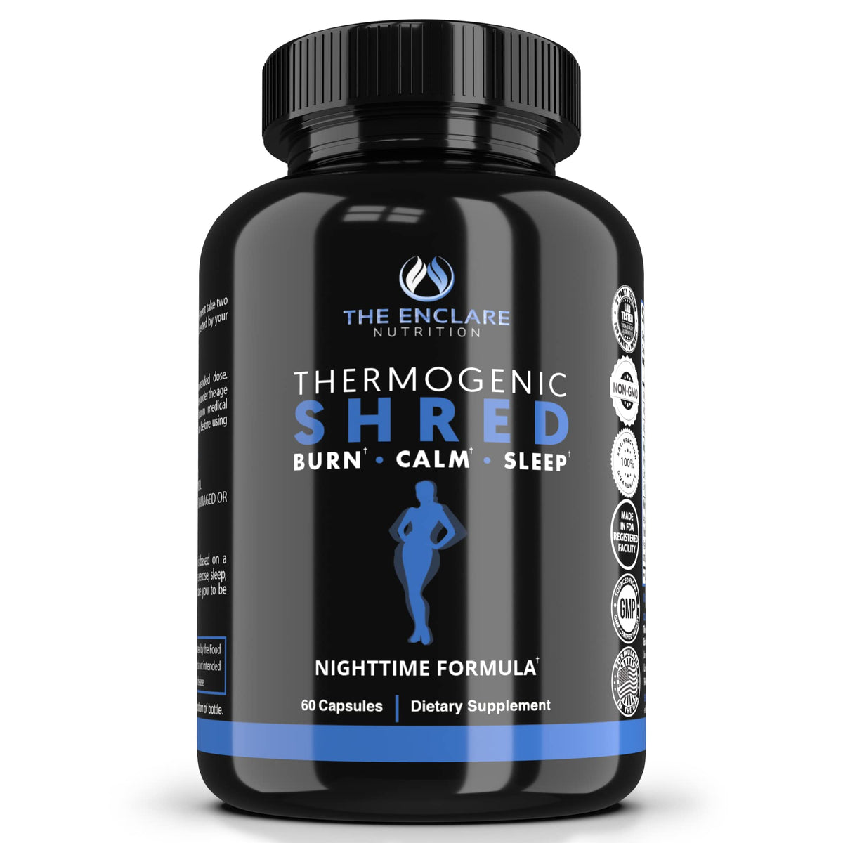 Boîte de 60 capsules de Thermogénique Nuit de THE ENCLARE NUTRITION
