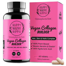 Boîte de 60 comprimés de complément alimentaire végétal Happy Healthy Hippie