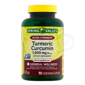 Boîte de 90 capsules de curcuma STS Home - vue latérale