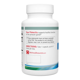 Boîte de 90 capsules de Saw Palmetto Wellness Resources