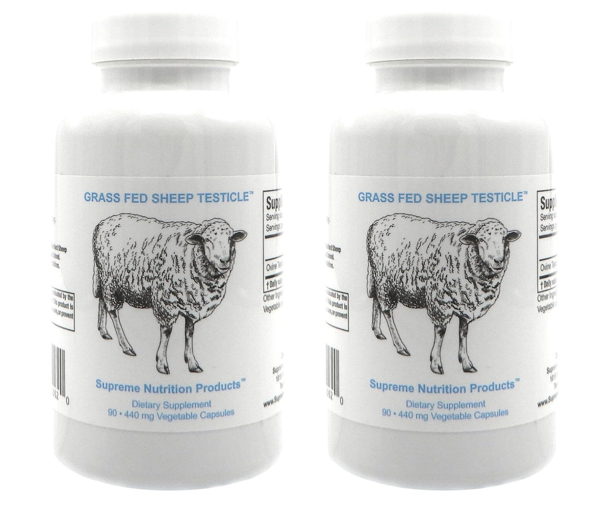 Boîte de 90 capsules de Testicule de Mouton de Nutrition