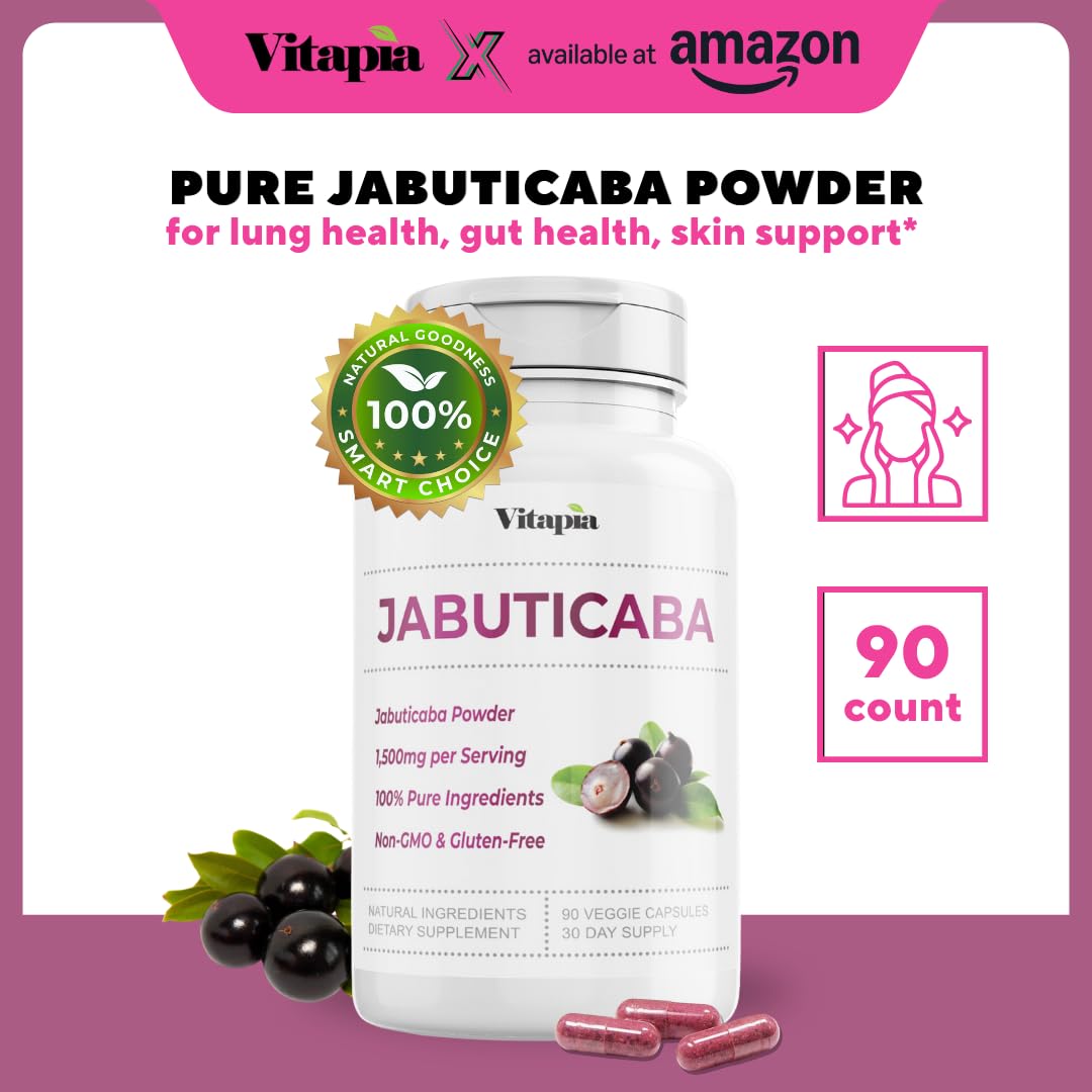 Boîte de 90 capsules végétales de Vitapia Jabuticaba