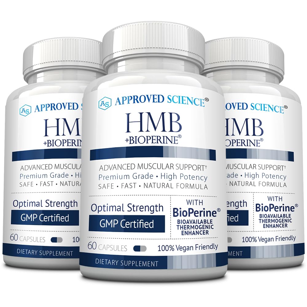 Boîte de Approved Science HMB 1500mg avec capsules végétaliennes