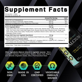 Boîte de Best Naturals Calcium D3 K2 Magnésium avec étiquettes