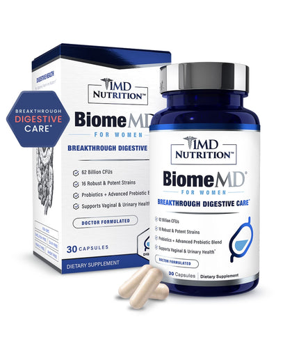 Boîte de BiomeMD de 1MD Nutrition contenant 30 capsules