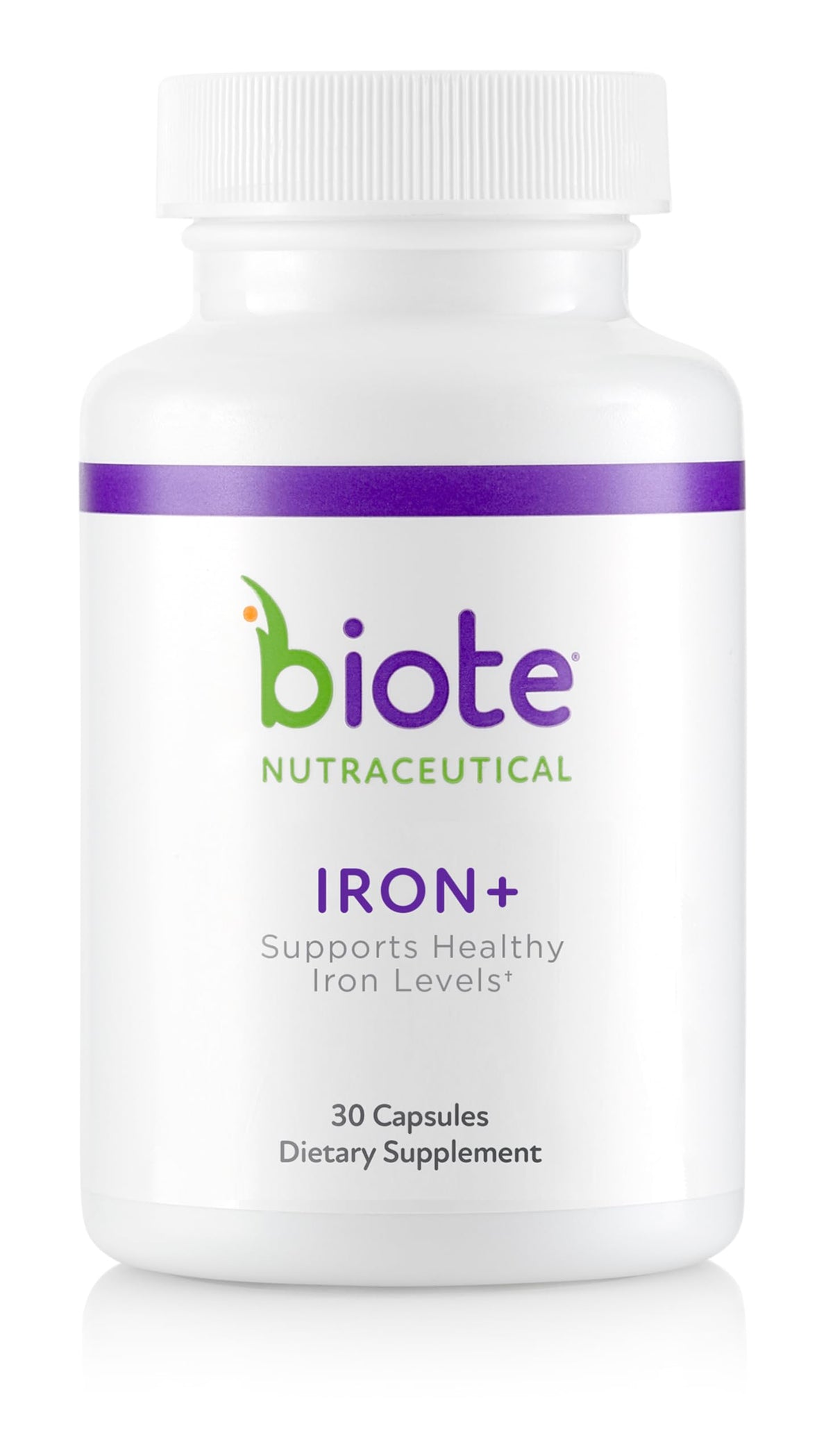 Boîte de Biote Fer 30 capsules vue de face