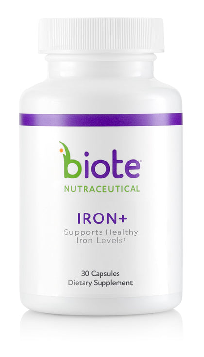 Boîte de Biote Fer 30 capsules vue de face