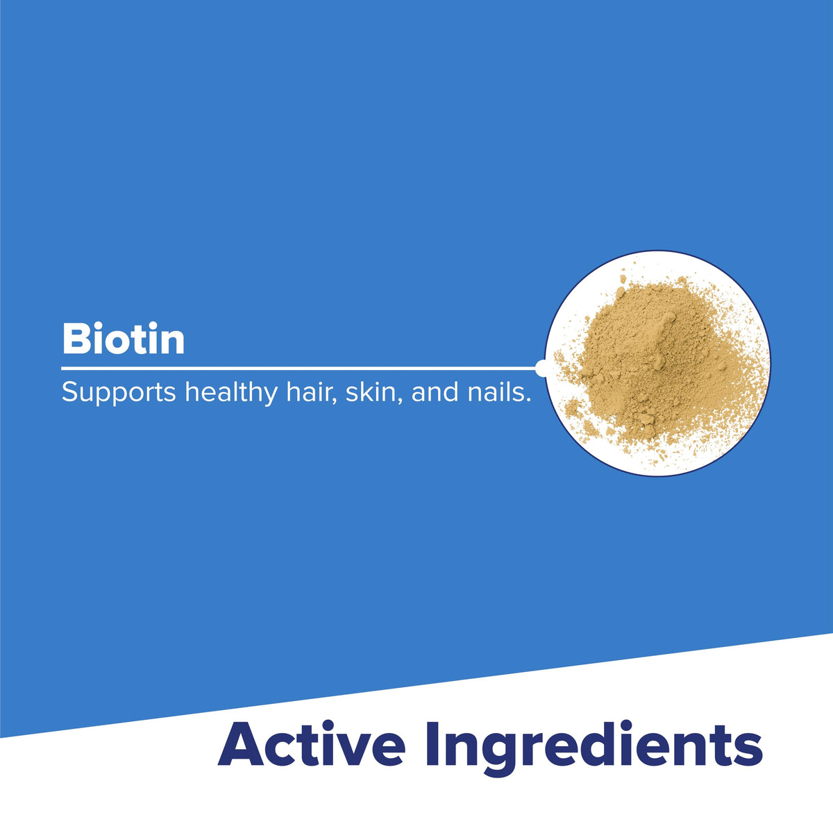Boîte de Biotine 10 000 mcg de quality Source ouverte avec comprimés visibles