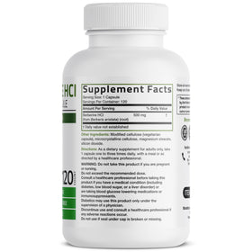 Boîte de Bronson Berbérine HCl 500 mg, détail des capsules