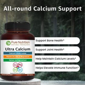 Boîte de Calcium Citrate 1000mg avec illustration