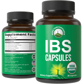 Boîte de capsules Bio IBS Peak Performance vue de face