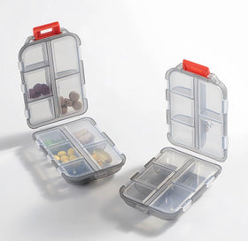 Boîte de capsules d'huile de lin Chloe'C avec guide inclus