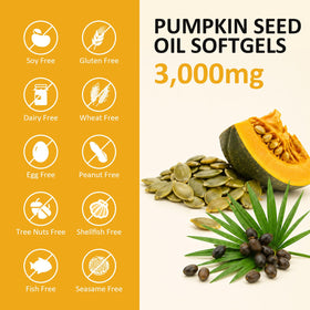 Boîte de capsules d'huile de pépin de citrouille PhytoVital