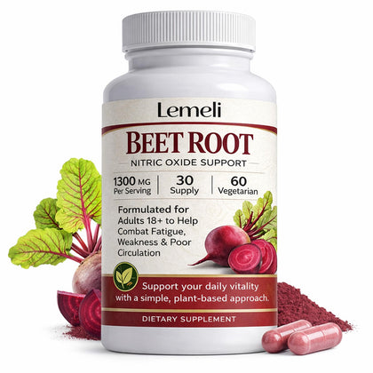 Boîte de capsules de betterave Lemeli vue de face
