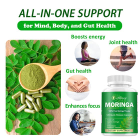 Boîte de capsules de Moringa etheray 120 unités