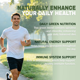 Boîte de capsules de Spiruline et Chlorelle Enerra avec étiquette visible