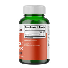 Boîte de capsules INFINITE AGE avec informations nutritionnelles