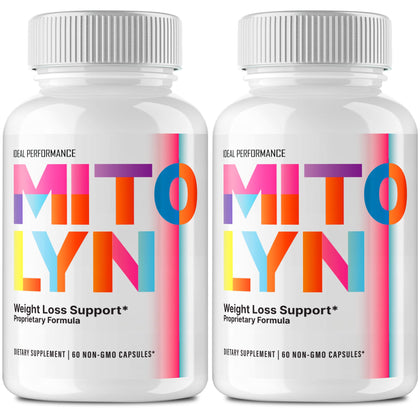 Boîte de capsules Mitolyn d'IDEAL PERFORMANCE vue de face