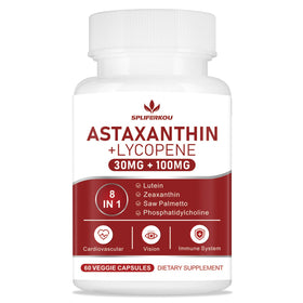 Boîte de capsules Spliferkou Astaxanthine et Lycopène vue de face
