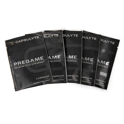 Boîte de CAPSULYTE Pregame contenant 20 capsules